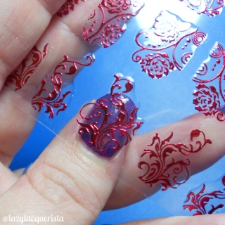 Born Pretty Store 3D Floral Lace Nail Art Stickers