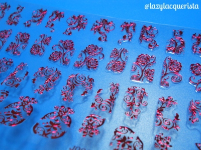Born Pretty Store 3D Floral Lace Nail Art Stickers